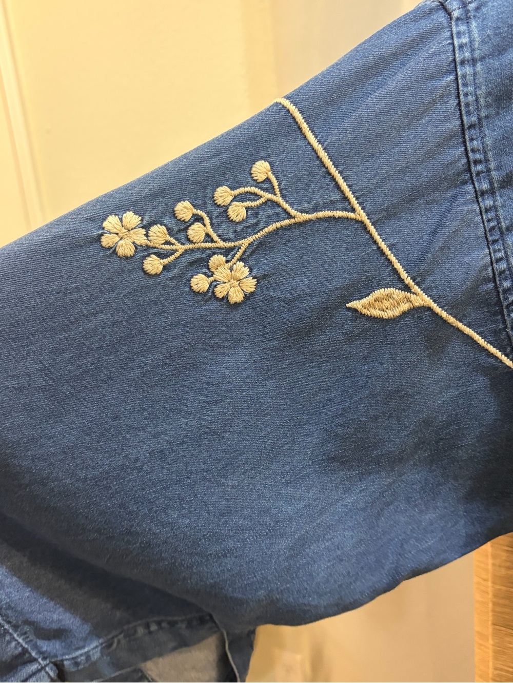 $280 Johnny Was CALIPSO TENCEL KIMONO size XL EUC embroidered bohemian - Picture 6 of 7